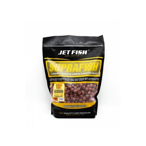 JET FISH Supra Fish boilie - 1kg 24mm Játra Krab