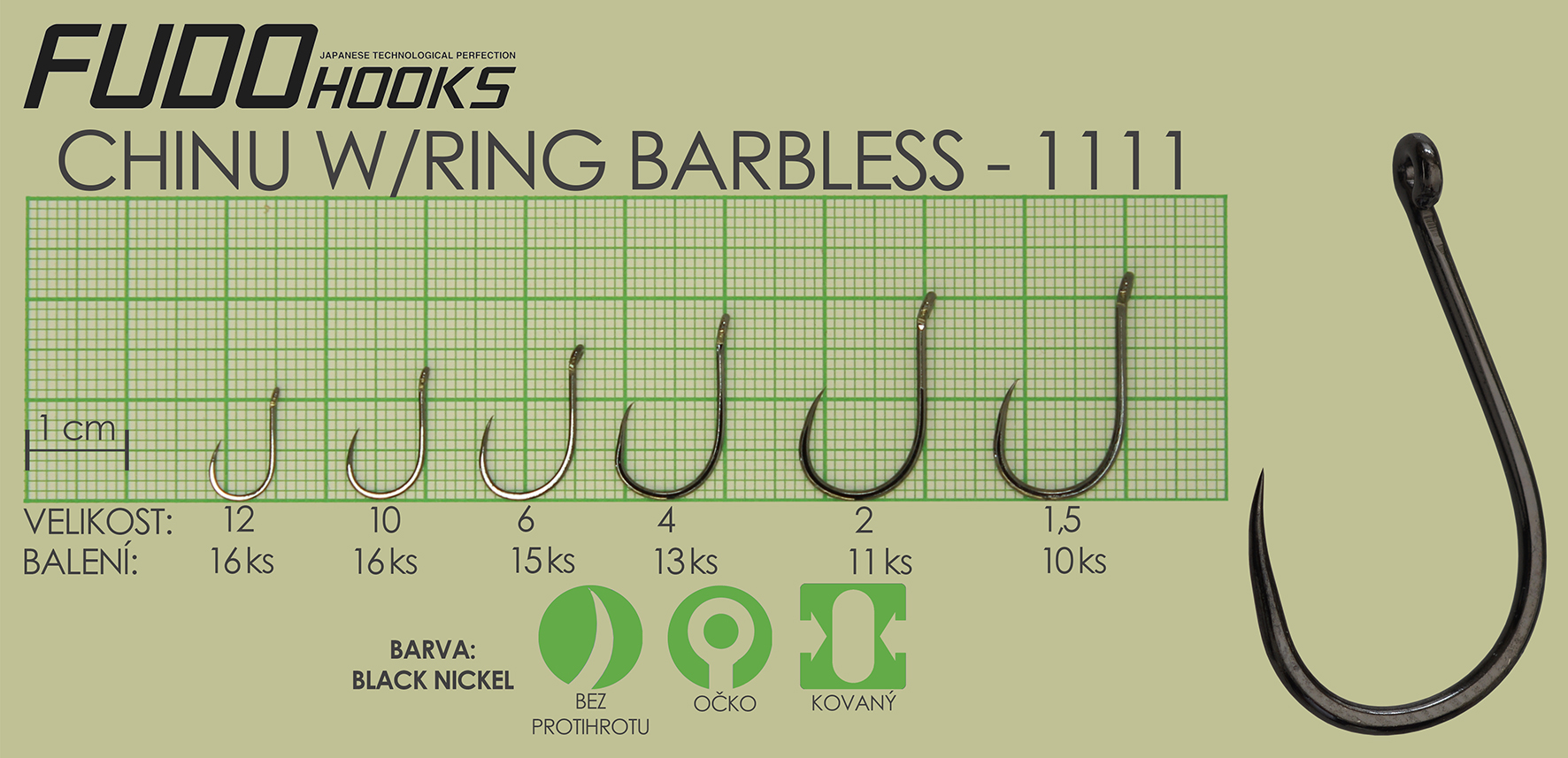 Háčky ChinuRing Barbles 