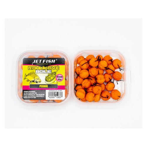 JET FISH Rohlíkové boilie 40g Perník