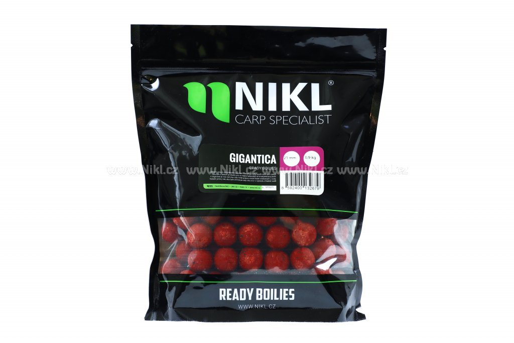 Nikl Ready boilies Gigantika 20mm 250g