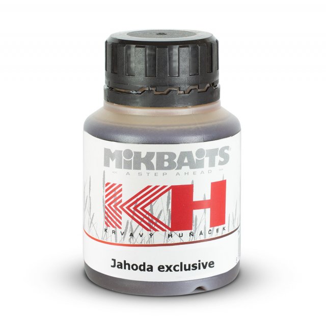 Mikbaits dip Krvavý Huňáček 125ml - Jahoda exclusive