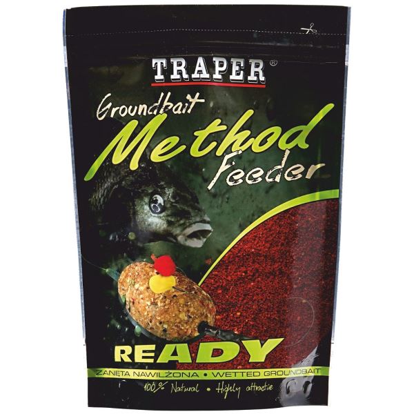 Traper Method Feeder 750g Bloodworm