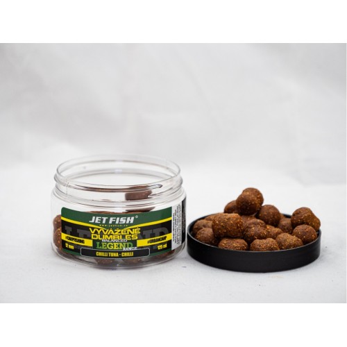 Jet Fish boosterované dumbles 200ml - Chilli tuna