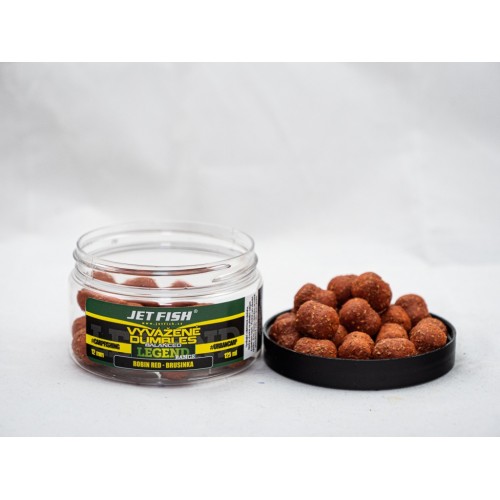 Jet Fish boosterované dumbles 200ml - Robin red brusinka