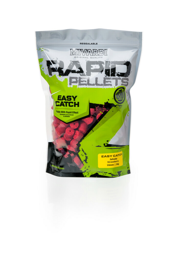 Mivardi Pelety Rapid Jahoda 2,5kg 16mm
