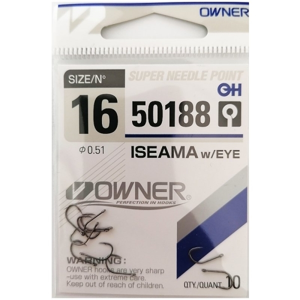 Háčky Owner 50188 vel. 16