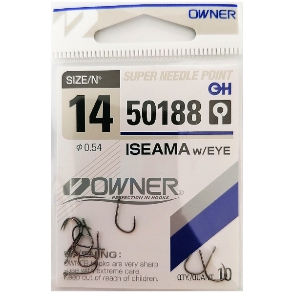 Háčky Owner 50188 vel. 14