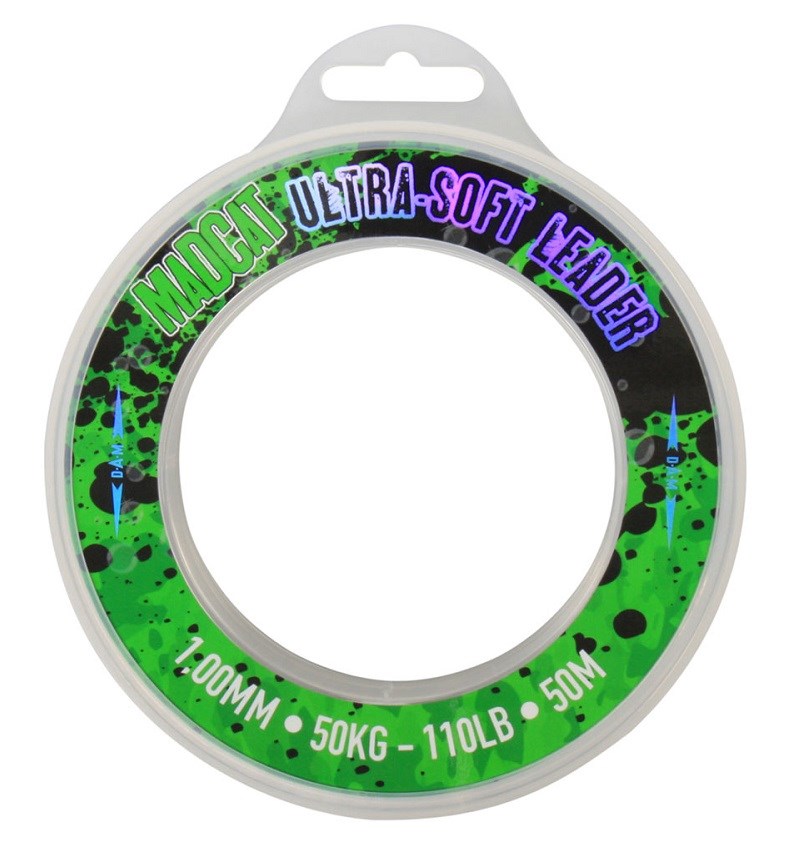 MadCat Ultra Soft Mono Leader 50m 1,30mm 75kg