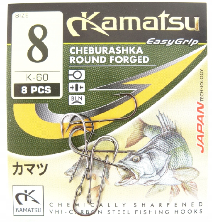 kamatsu háčky čeburaška vel.8