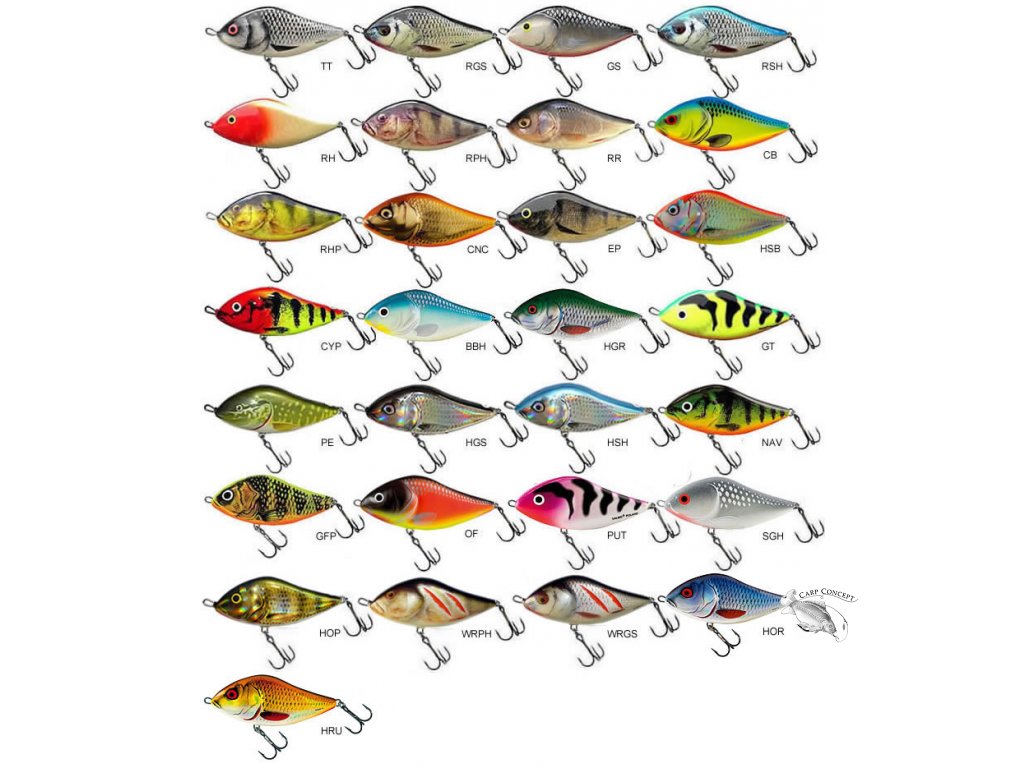 SALMO wobler SLIDER 10F PUT