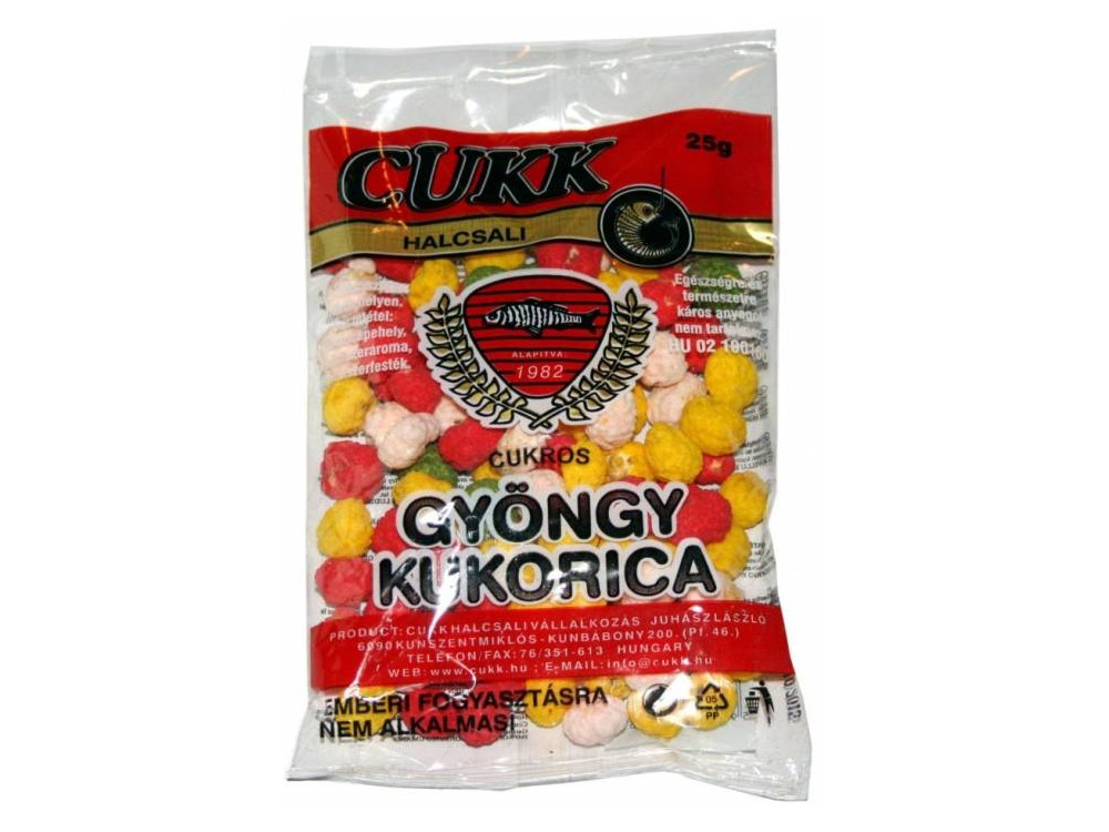 Cukk foukaná kukuřice cukrová 25g