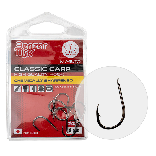 Háčky Benzar Classic carp 8ks