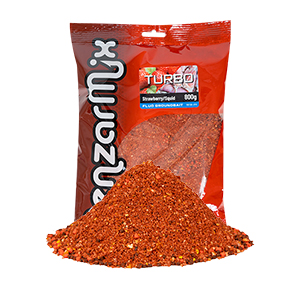 Benzar Mix krmení Turbo 800g jahoda kalmar