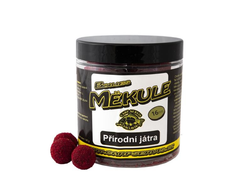 Carpservis boilies Měkule - 100g/20mm Přírodní játra