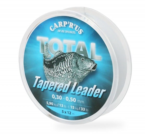 CarpRUs vlasec Total Tapered Line 0,28-0,50mm
