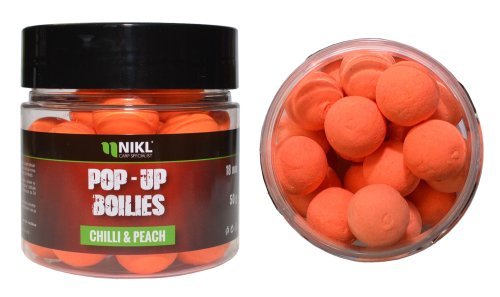 Nikl Plovoucí boilies Chilli a Peach 50g 18mm