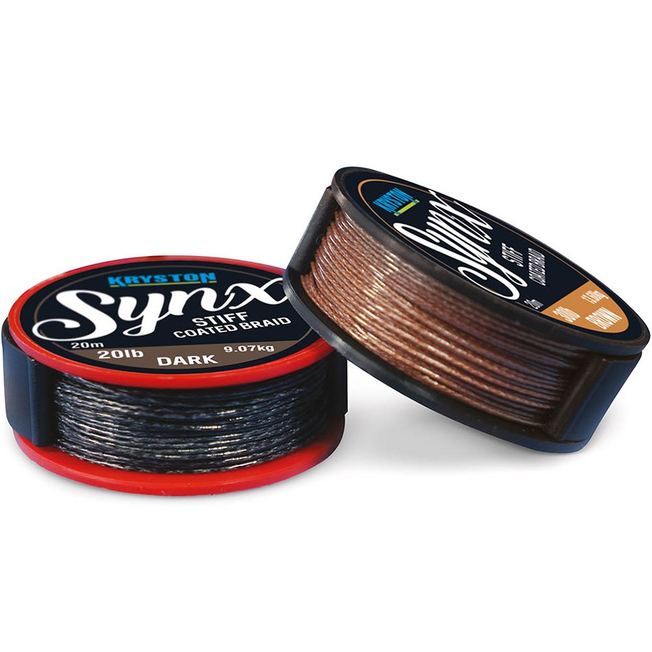 Kryston potahovaná šňůra Synx Dark 20lb 20m