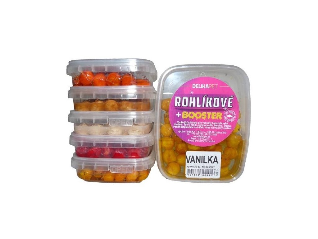 Atak rohlíkové boilies + booster 60g