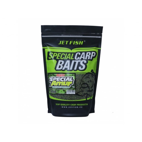JET FISH Special Amur pelety 1kg 12mm Vodní rákos