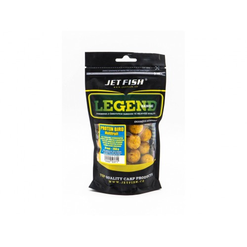 Jet Fish Legend Range Boilie 250g 24mm Protein Bird Multifruit
