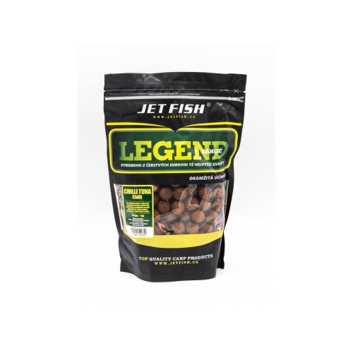 JET FISH Boilie Legend Range - 1kg 20mm CHILLI TUNA CHILLI