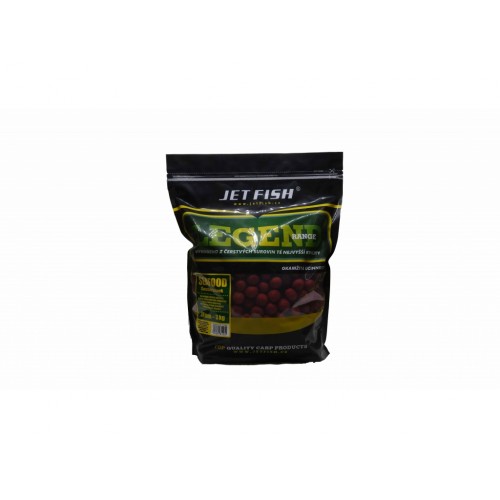 JET FISH Boilie Legend Range - 3kg 24mm SEAFOOD Švestka Česnek