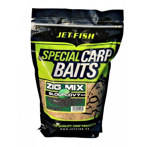 Jet Fish Zig Mix  1kg Sloupcový