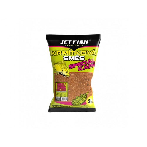 Krmítková směs Jet Fish 3kg - Chilli česnek