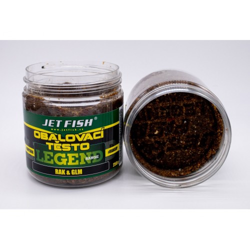 JET FISH Obalovací těsto Legend Range 250g Rak a GLM