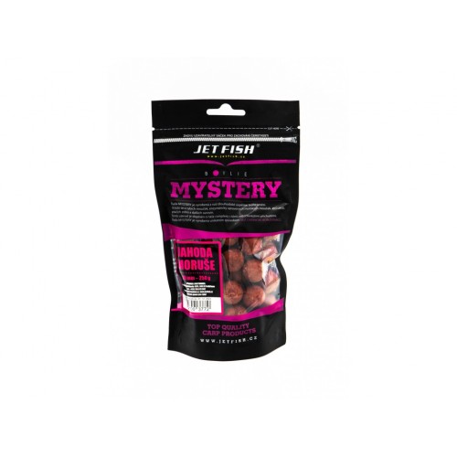 JET FISH Mystery boilie 250g 24mm Jahoda  Moruše