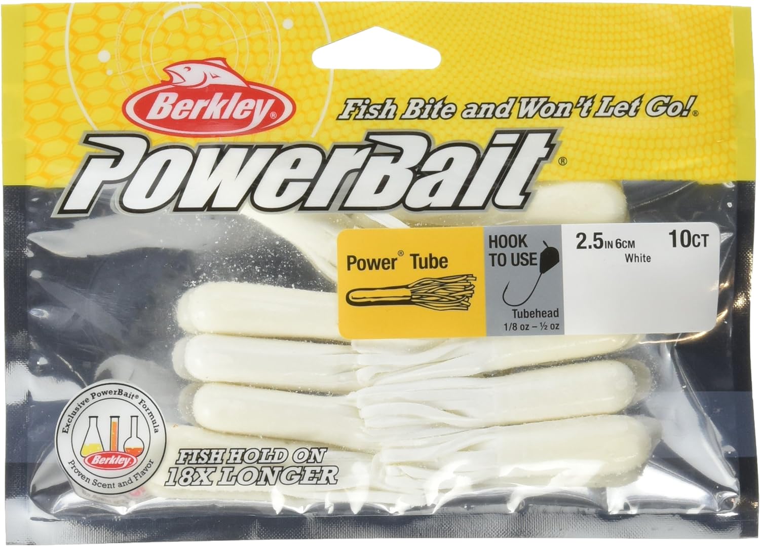 Berkley Powerbait Power Tube 7cm white
