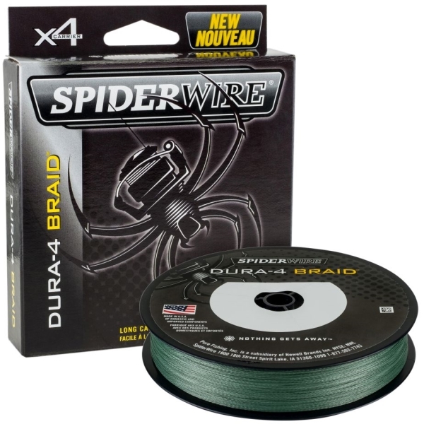 SPIDERWIRE DUDA-4  150m 0,12mm/10,5kg Moss Green