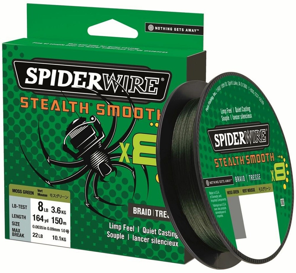 Spider Wire šńůra SSM8 0,19mm 300m 18kg