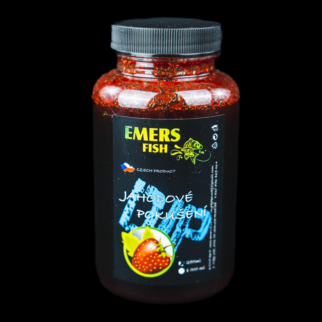 EMERSFISH Jahodové pokušení DIP 250ml