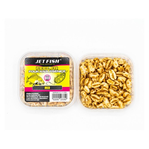 Jet Fish foukaná pšenice 100ml  med