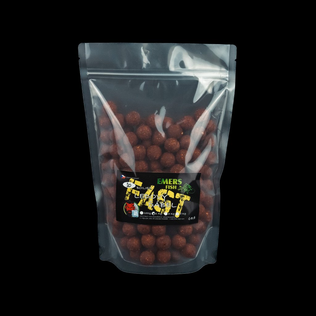 EMERSFISH LEDOVÝ ĎÁBEL - FAST BOILIE 250g 20mm