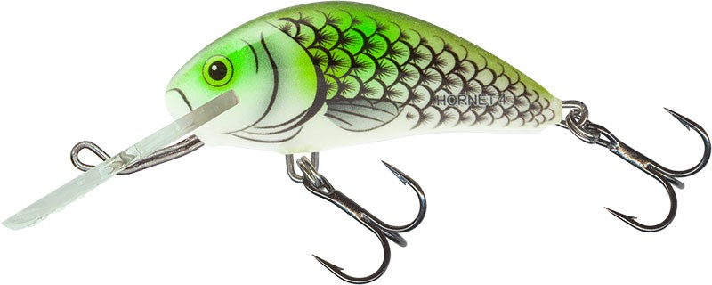 Salmo Wobler Hornet Floating Olive Hot Spot 3,5cm 2,2g