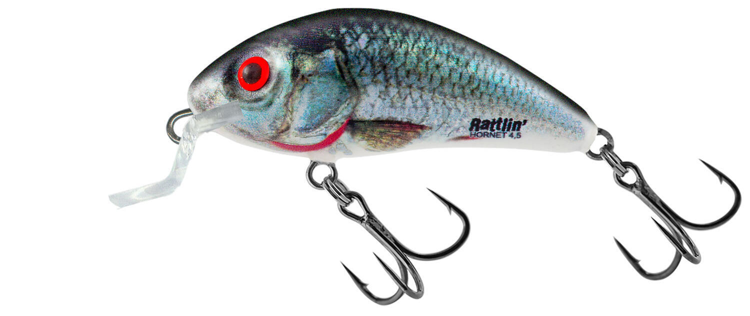 Wobler SALMO Rattlin hornet 3,5cm barva Holographic Real Dace