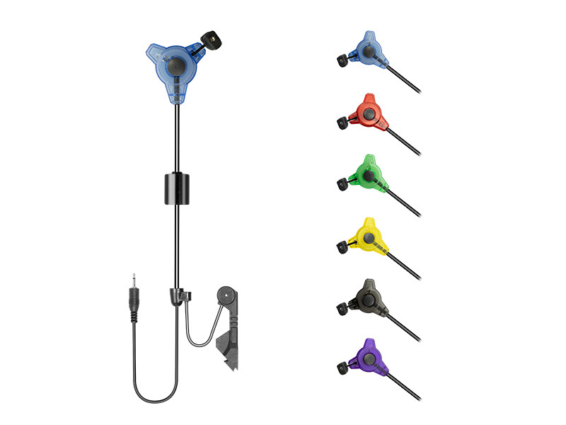 Signalizátor s ramínkem Delphin TRYO fialový