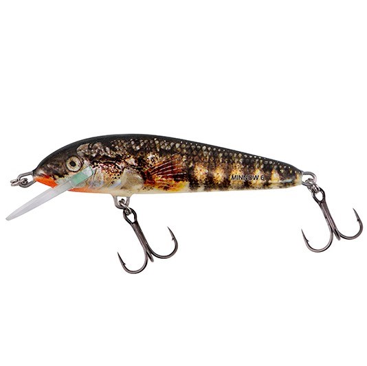 Salmo Wobler Minnow Sinking Holo Stickleback - 5 cm