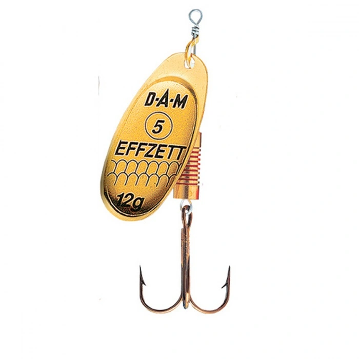 Rotační třpytka DAM EFFZETT STANDARD SPINNER Gold