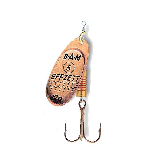 Rotační Třpytka DAM Effzett Standard Spinner Měděná