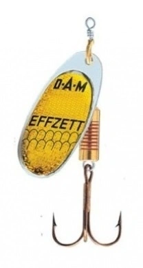 Rotační Třpytka DAM Effzett Standard Spinner Reflex Gold