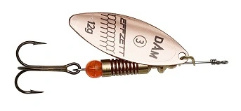 Rotační Třpytka DAM Effzett Predator Copper