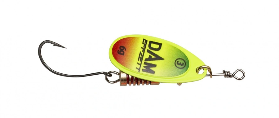 Třpytka DAM Effzett Spinner With Single Hook Trio