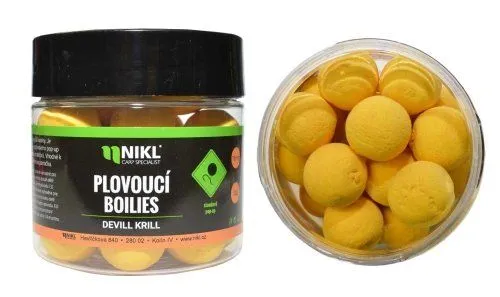 Nikl plovoucí boilie Devill Krill 14mm 50g