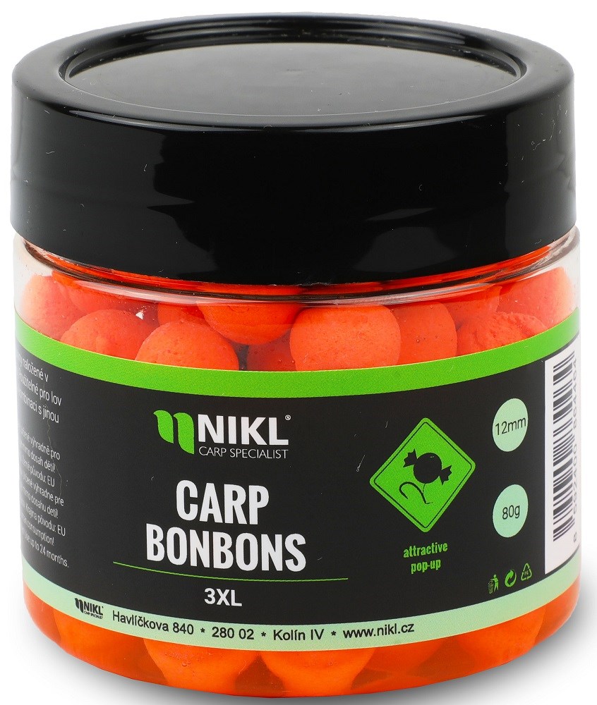 Nikl plovoucí boilie 3XL 18mm 50g