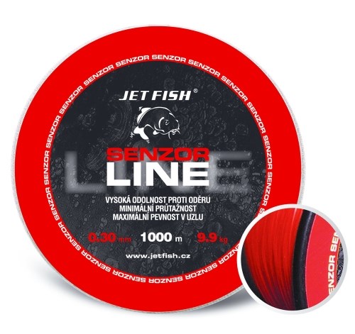 Jet Fish vlasec Senzor Line 1000m 0,30mm