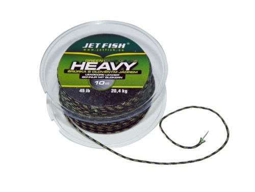 Jet Fish šňůra Heavy Green Camouflage 45lb 10m