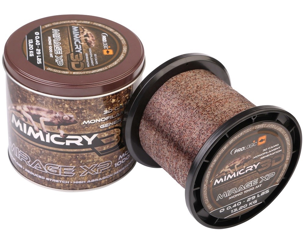 Prologic vlasec MIMICRY 3D MIRAGE XP 1000m pr.0,43mm 14,9kg Camo